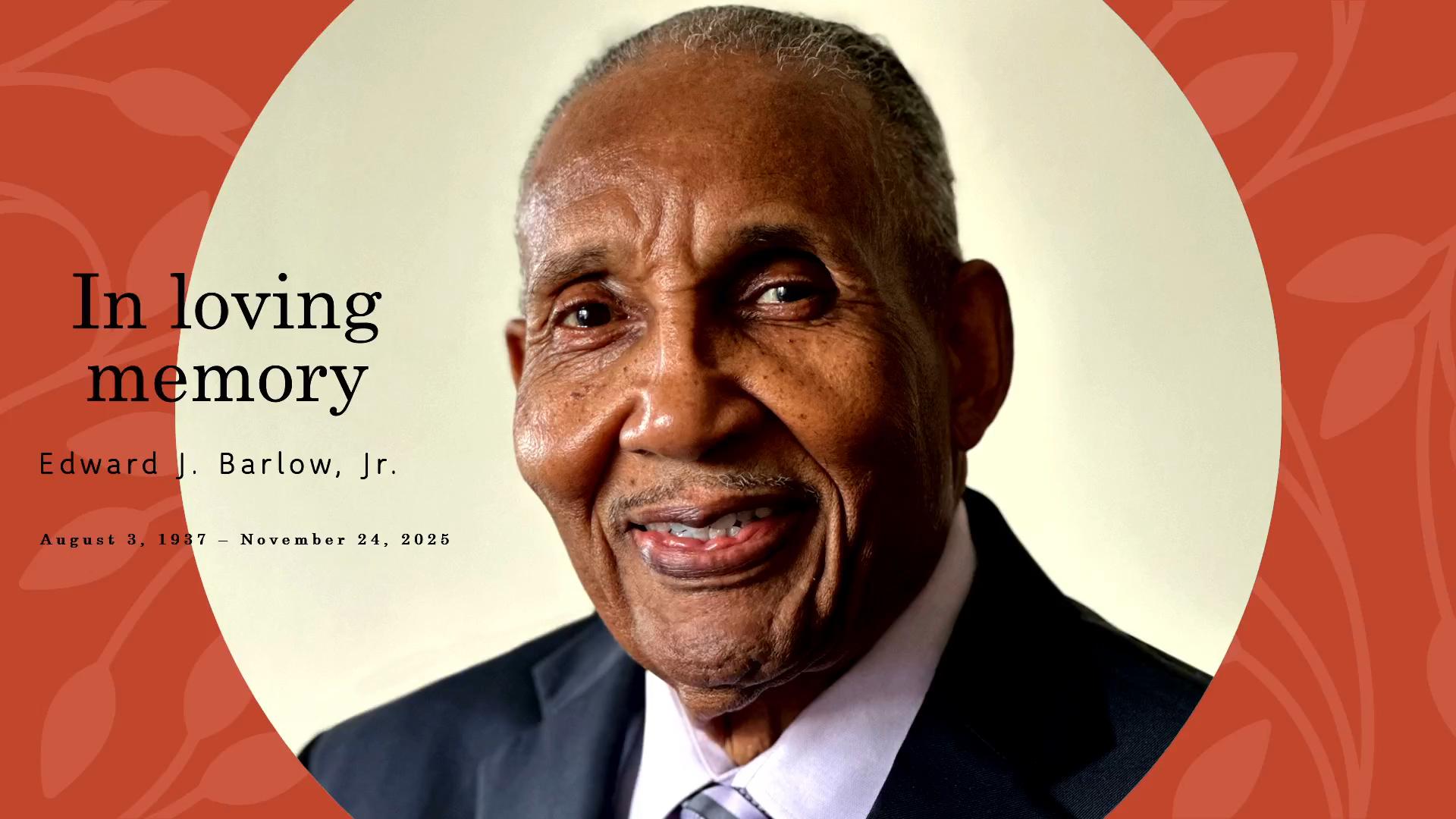 Edward J Barlow Jr Memorial Slideshow